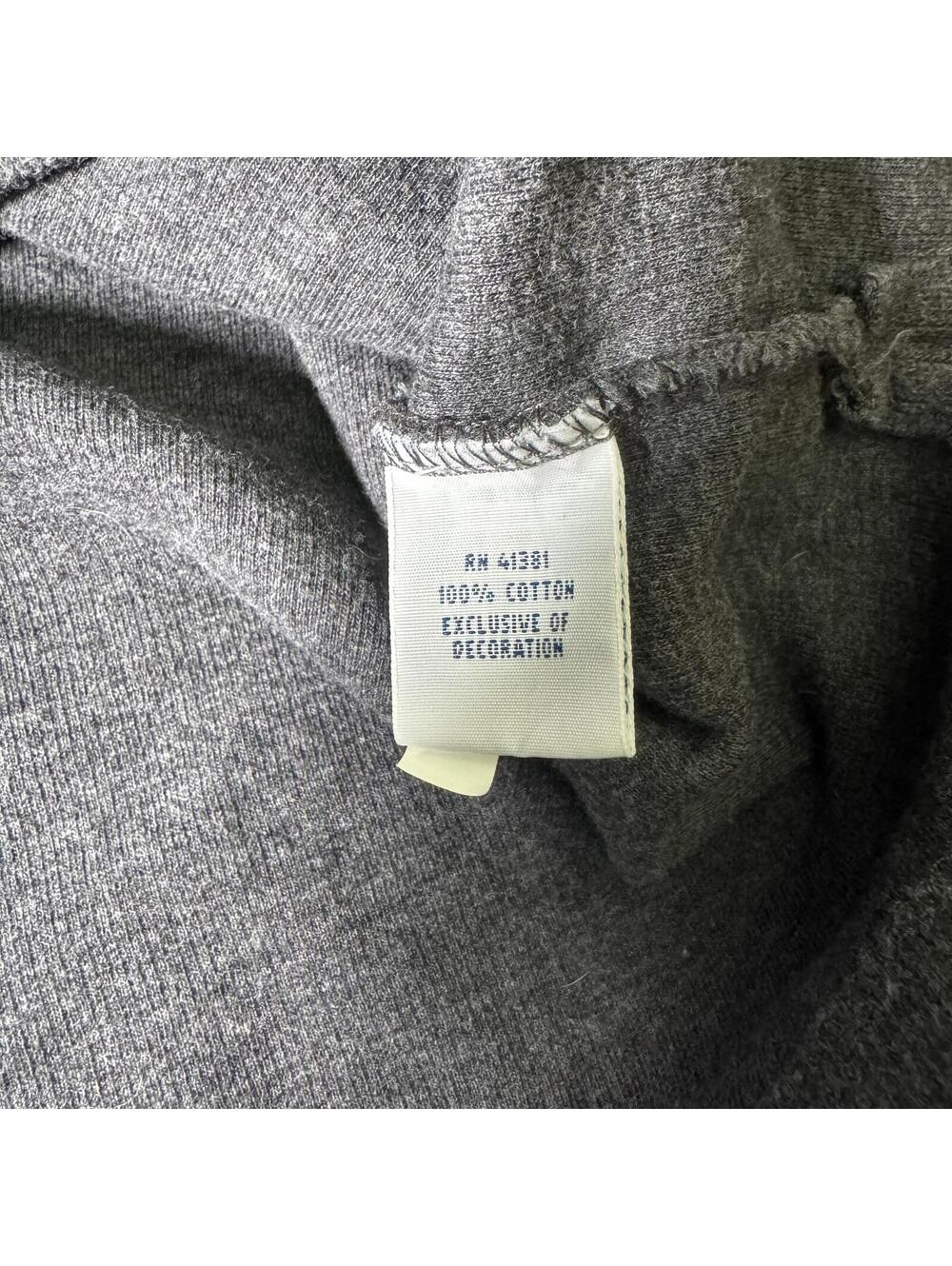 Polo Ralph Lauren Quarter Zip Sweater XL Gray Cotton Knit Pullover Pony Logo - Picture 6 of 8